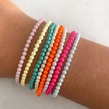 Load image into Gallery viewer, 3MM COLOR BEAD BRACELET