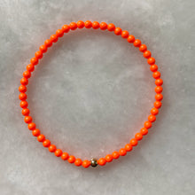 Load image into Gallery viewer, 3MM COLOR BEAD BRACELET
